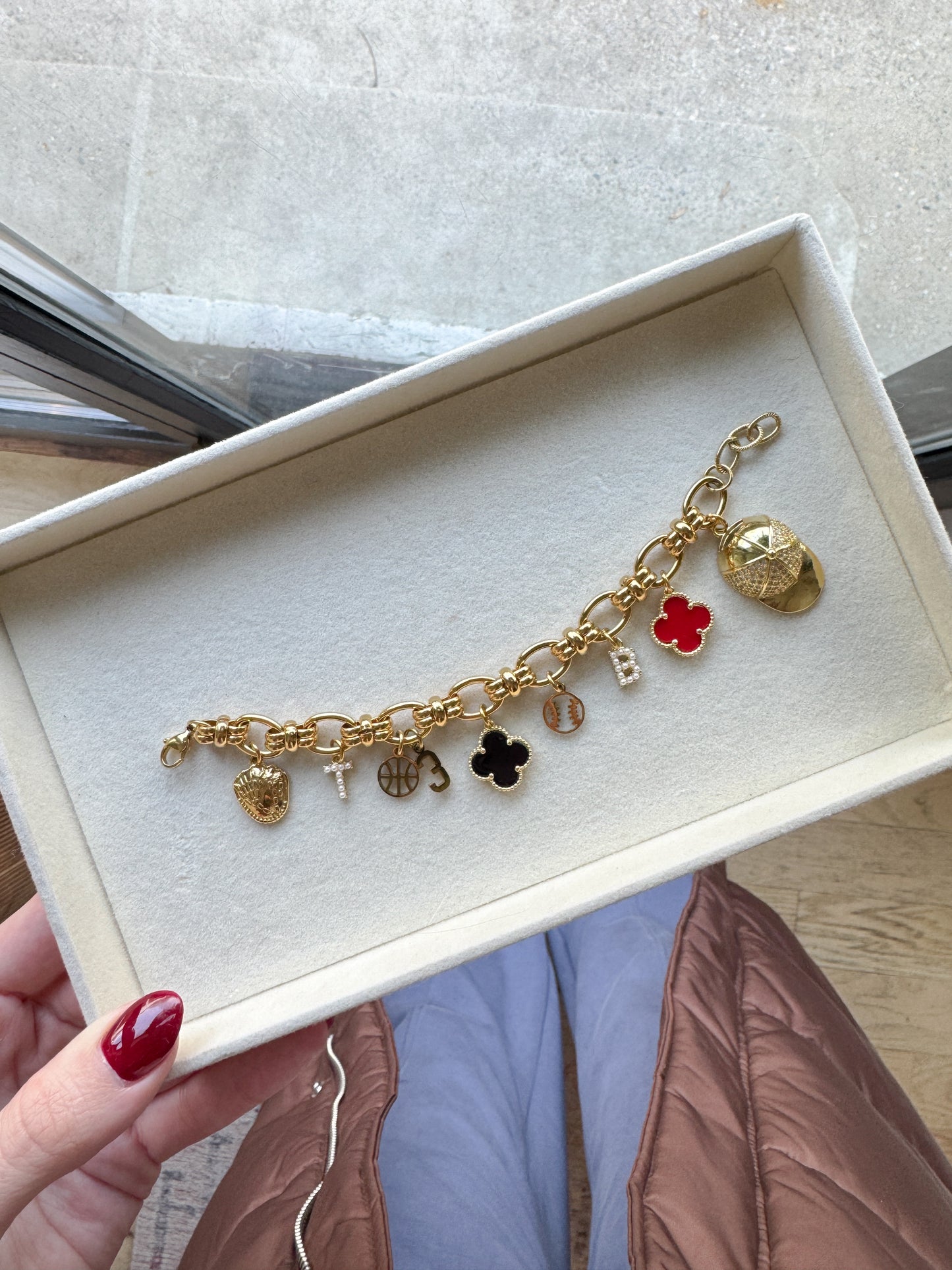 Flower Charm Pendant