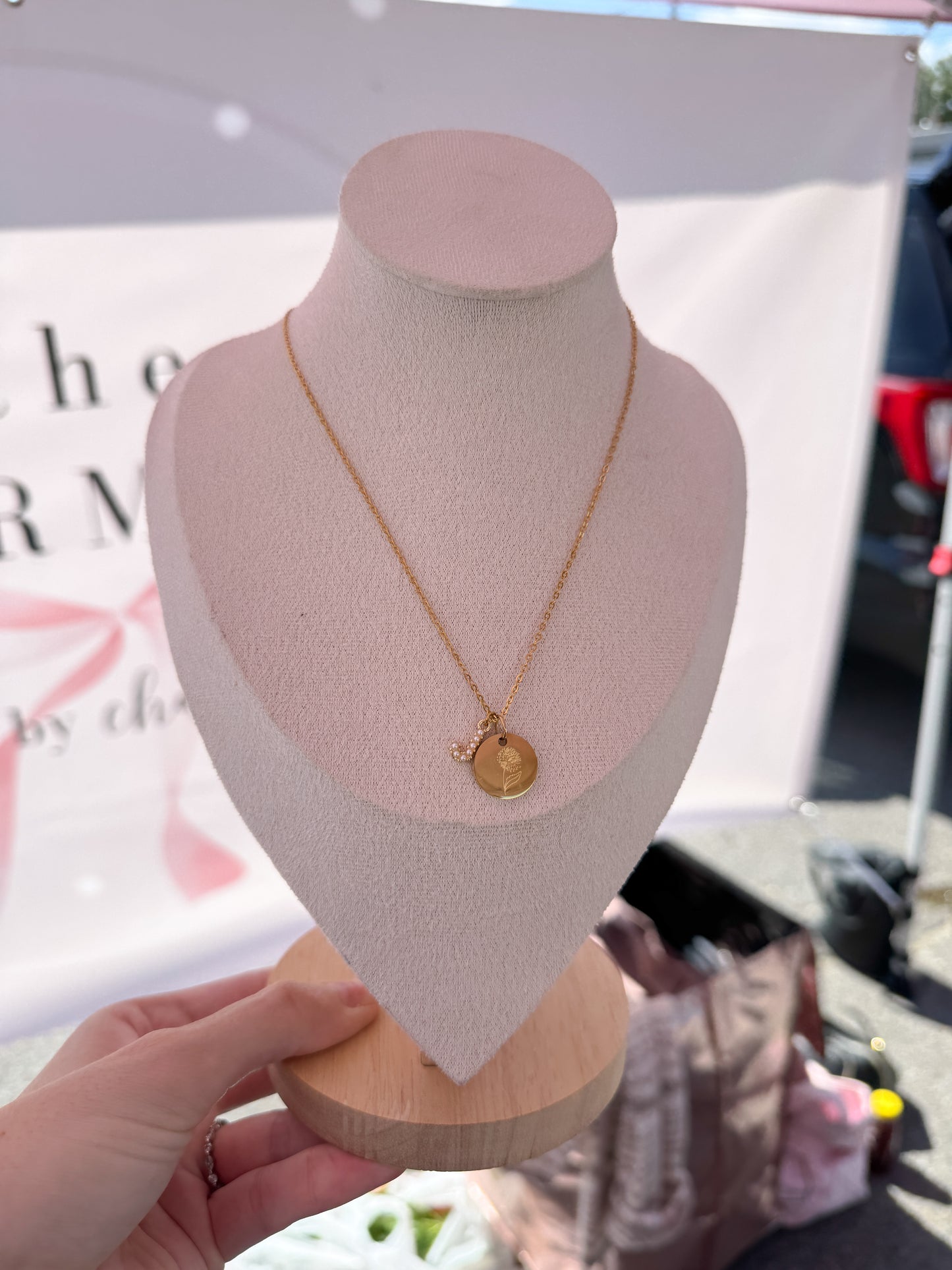 Birth Flower Charm