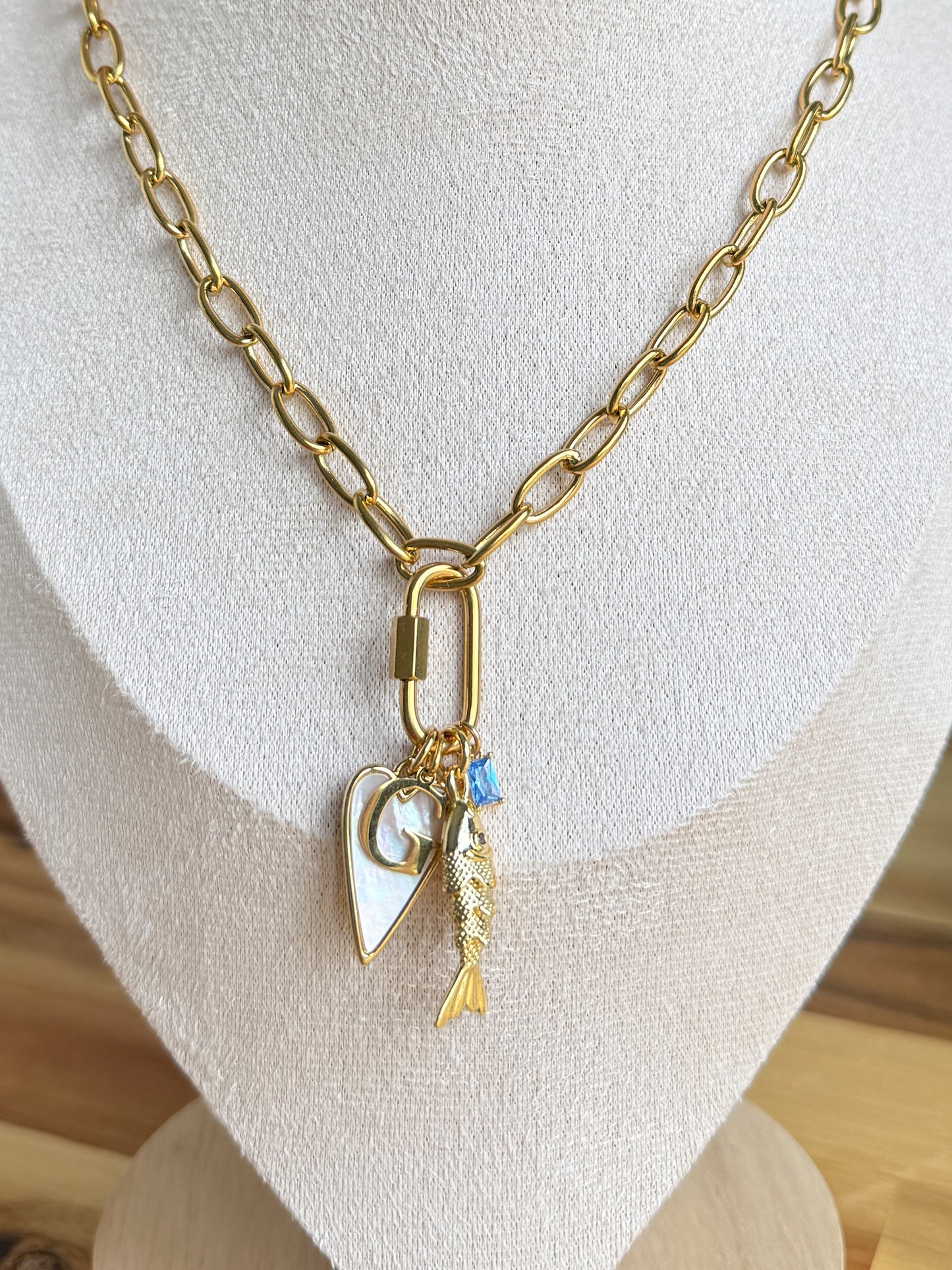 Heirloom Initial Charms