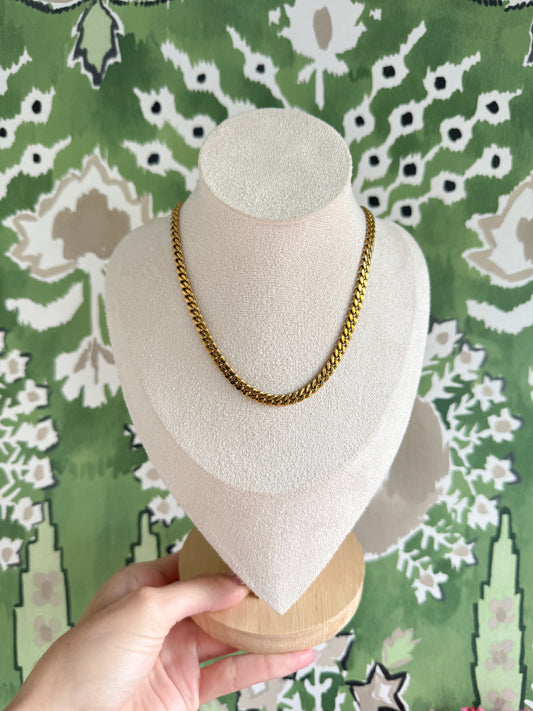 No. 6 — Bold Curb Chain Necklace