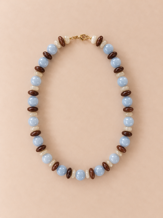 The Hayes Chunky Beaded Necklace