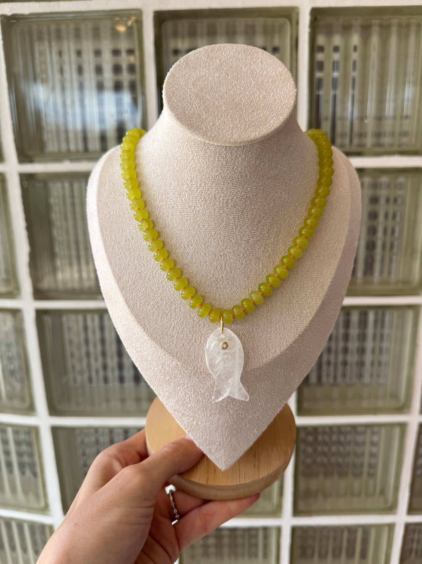 Custom Order: Gemstone Beaded Necklace