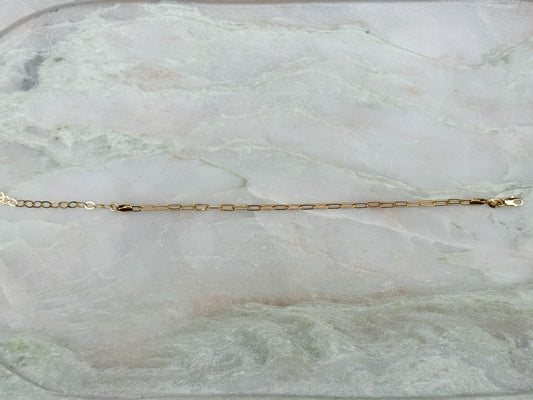 No. 7 — Classic Oval Link Bracelet