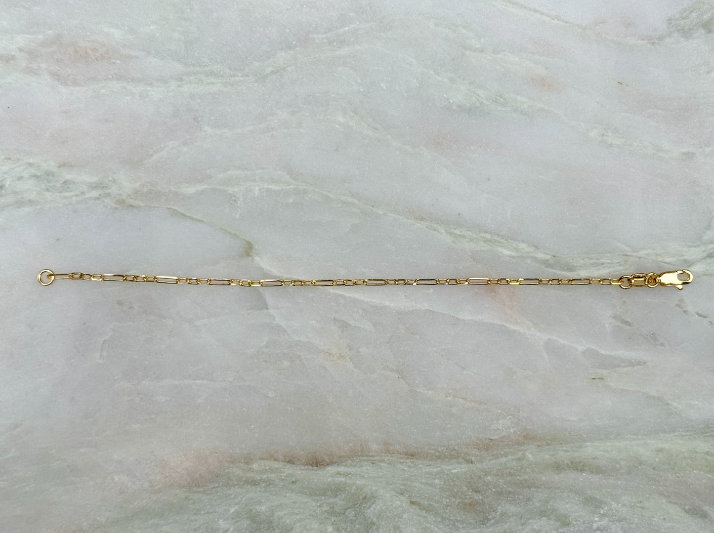 No. 9 — Micro Alternated Paperclip Bracelet