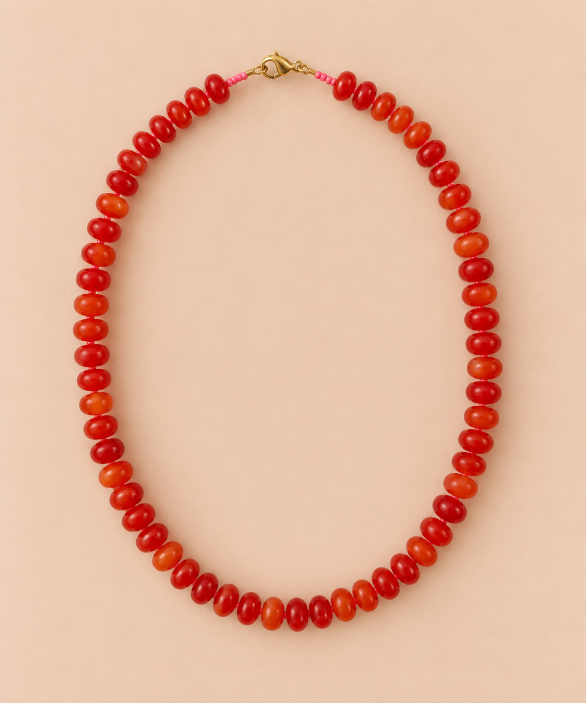 Marigold Beaded Necklace
