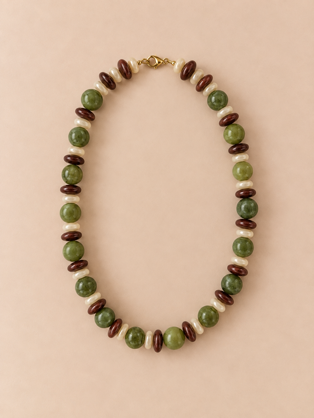 The Palmer Chunky Beaded Necklace