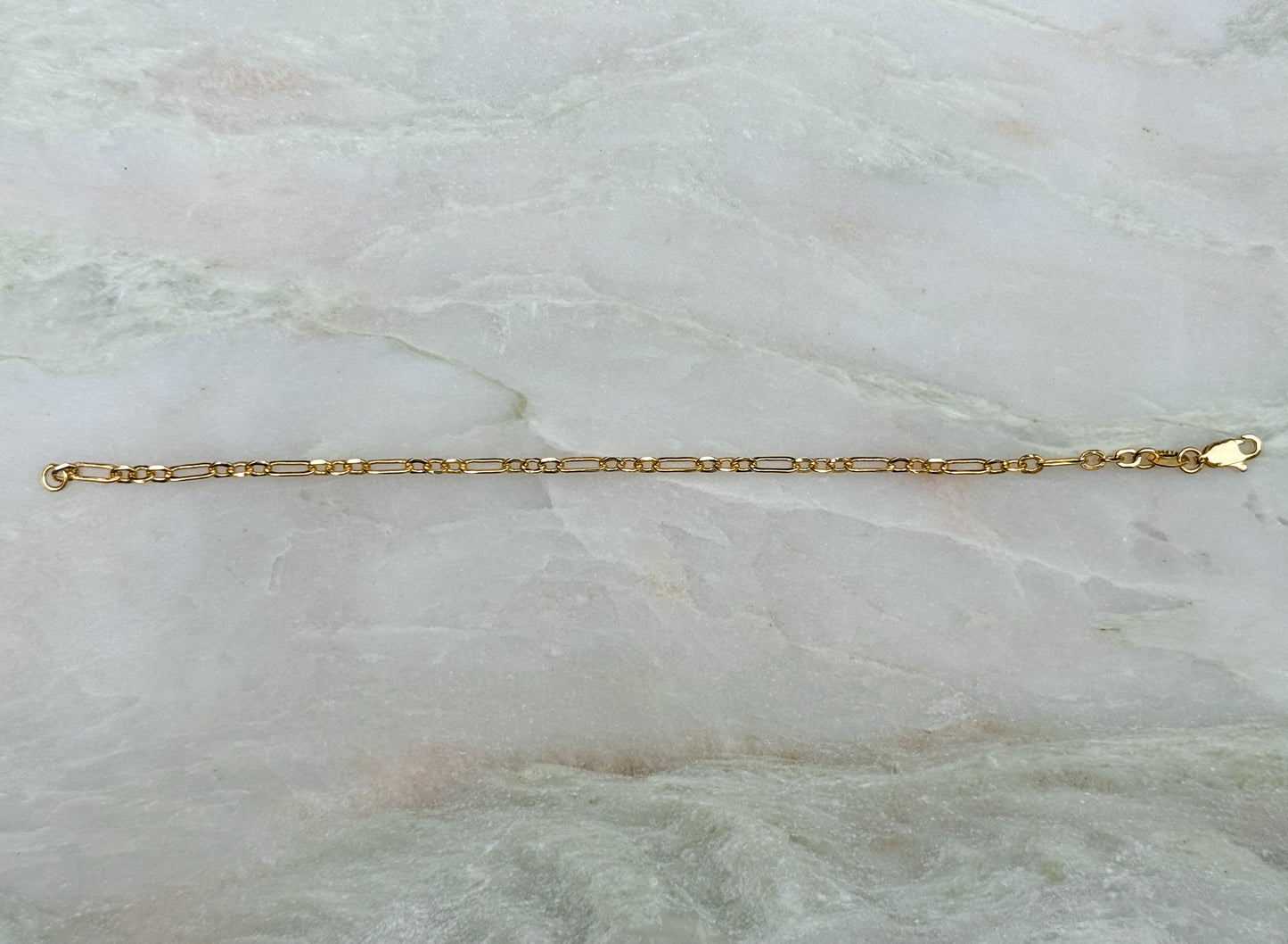 No. 8 — Alternated Paperclip Bracelet