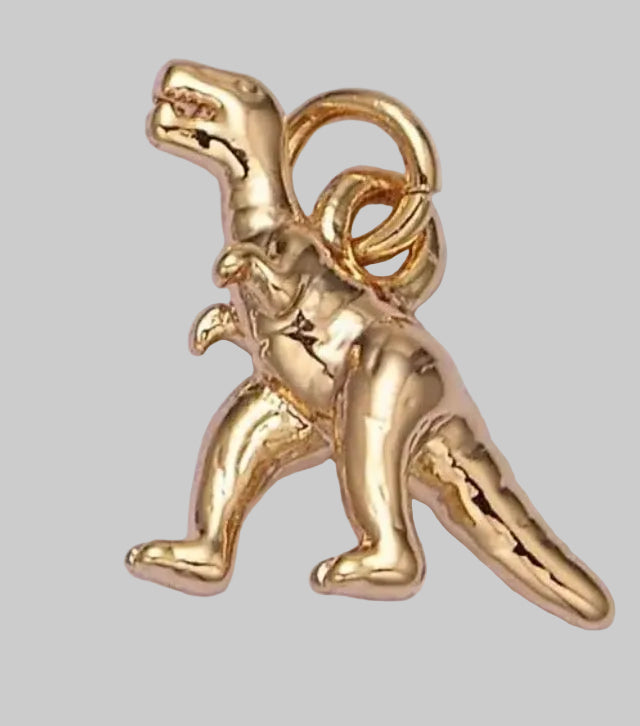 Boy Mom Baby Dino Charm