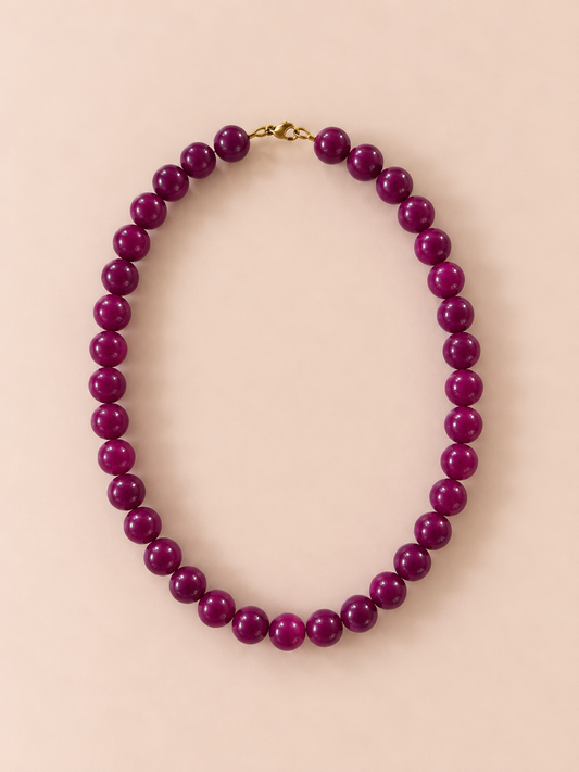 Hype Girl Beaded Necklace