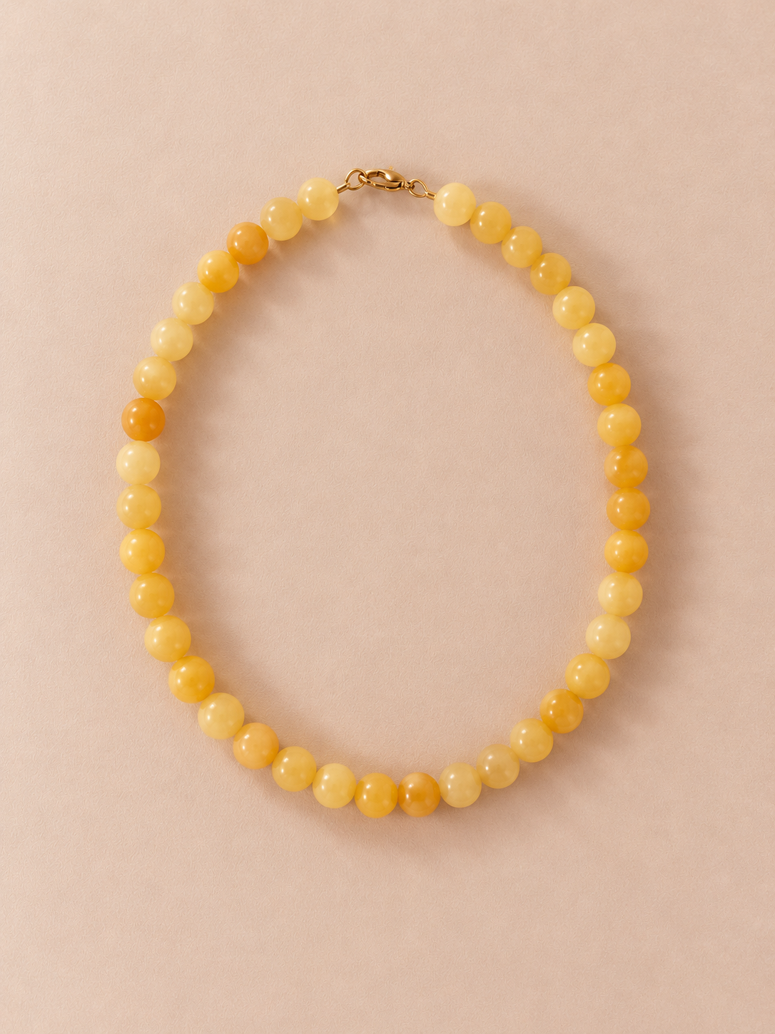 Buttercup Beaded Necklace