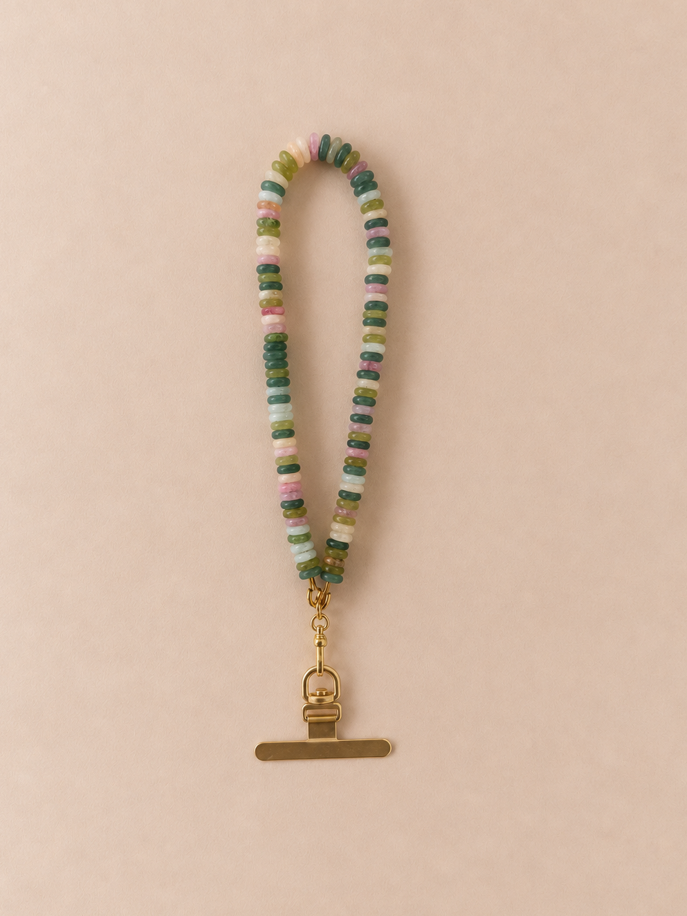 Pastel Spritz Beaded Phone Wristlet