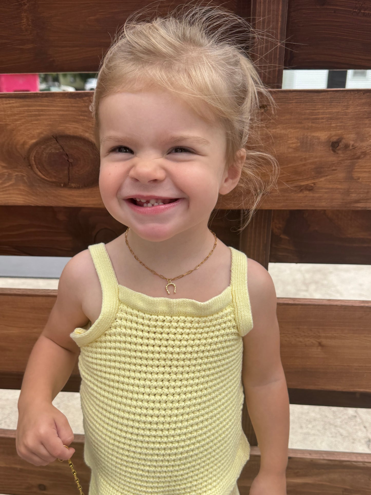 No. 1 — Dainty Paperclip Necklace