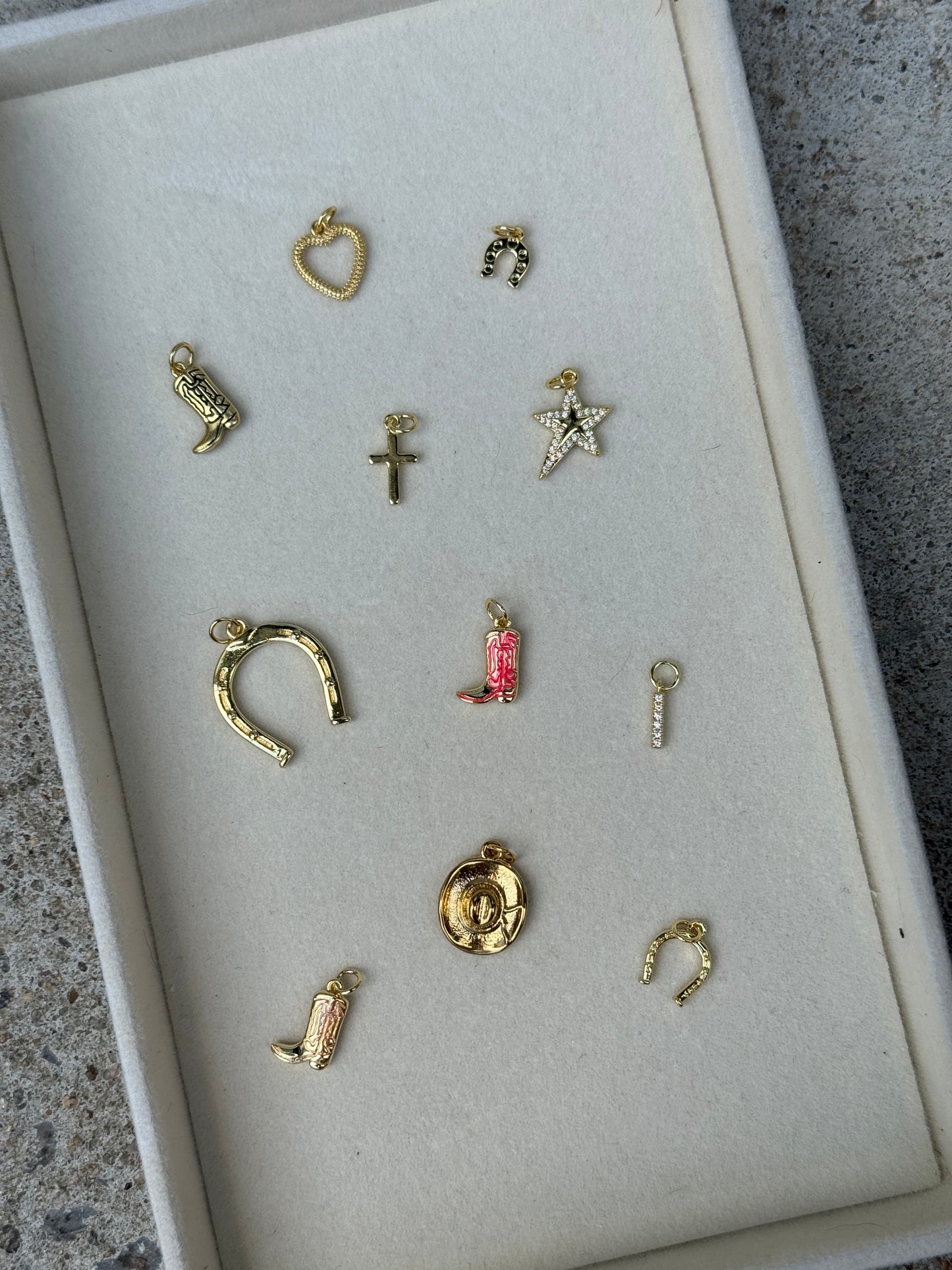 Cowboy Boot Charms