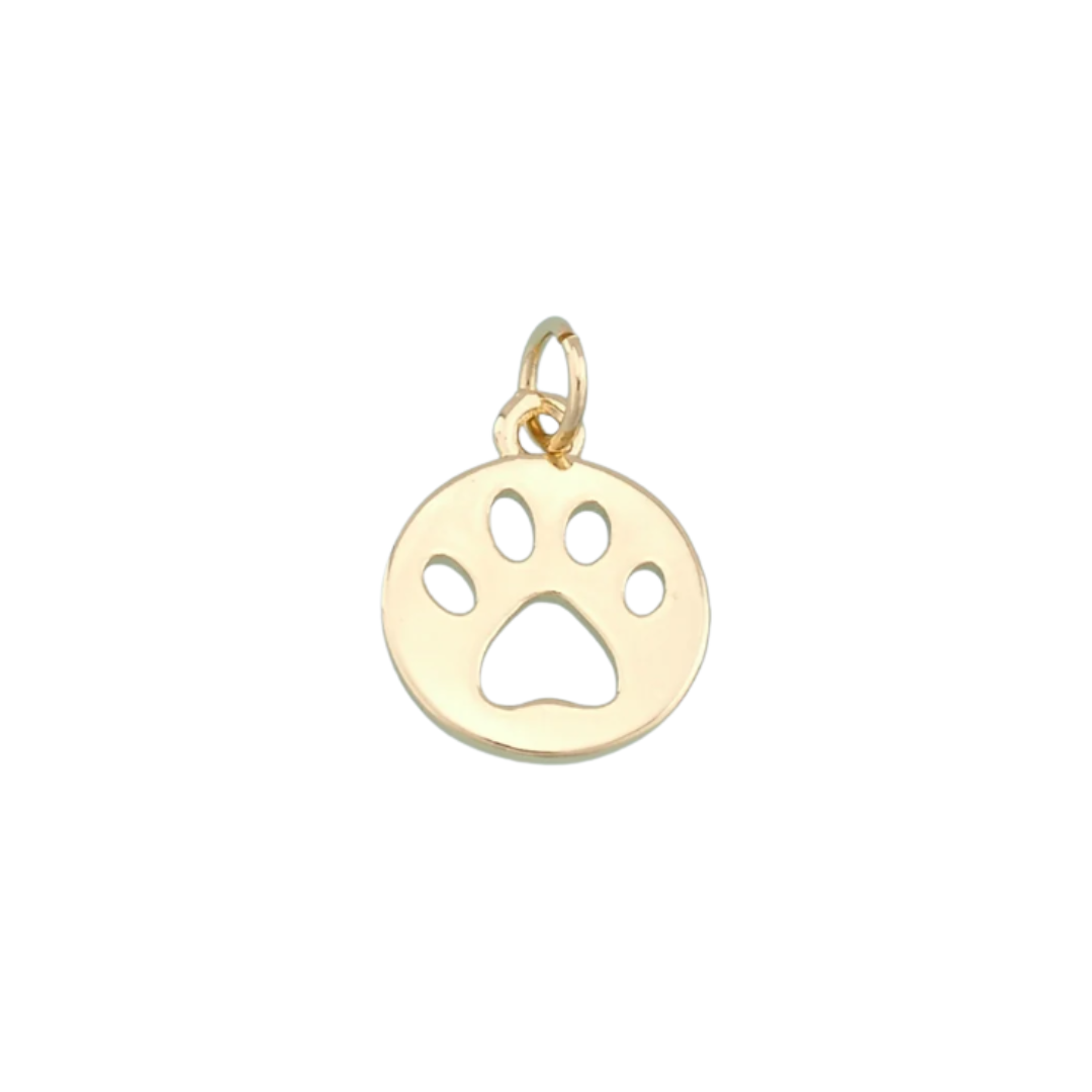 Paw Print Charms