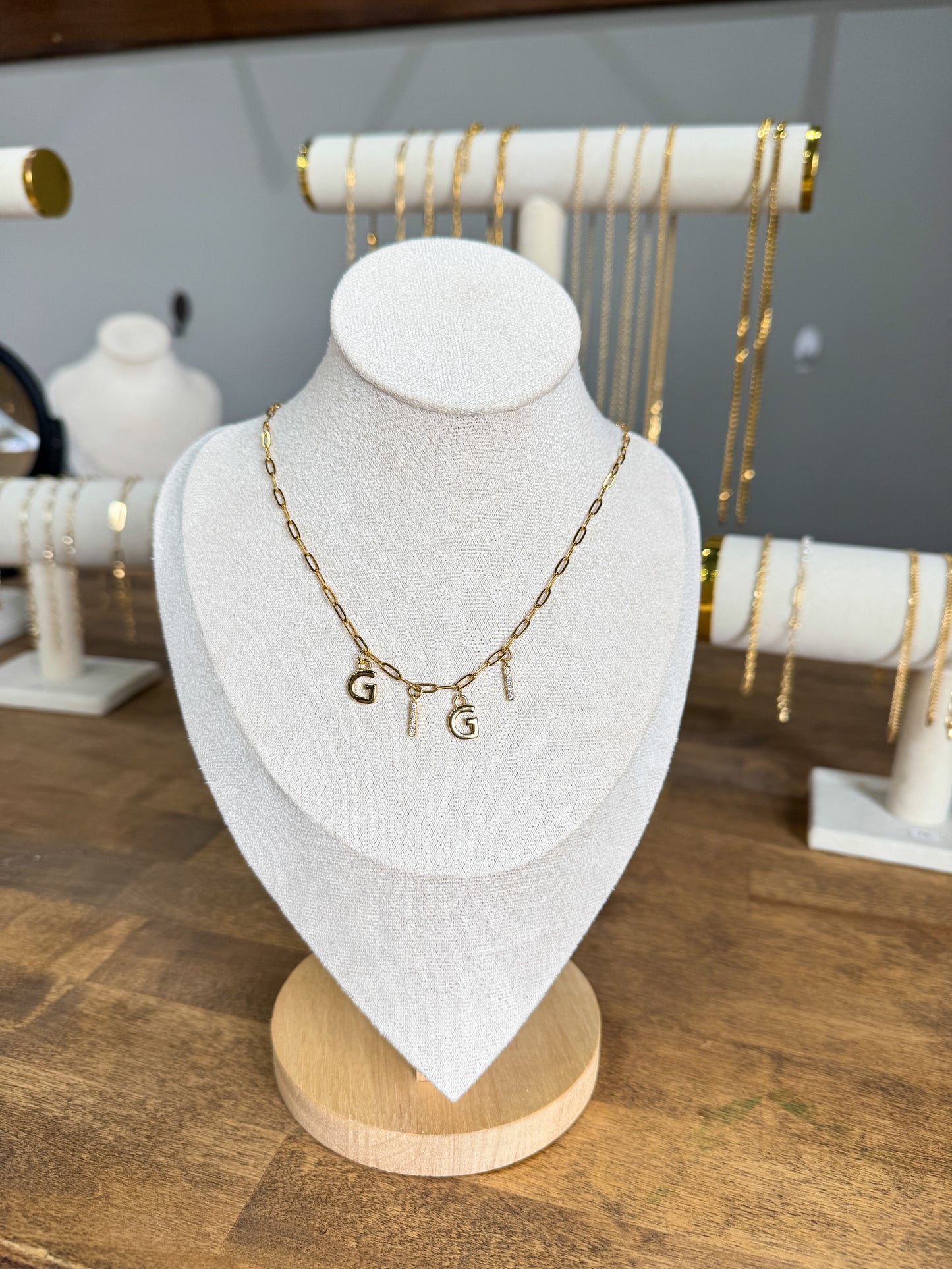 No. 1 — Dainty Paperclip Necklace