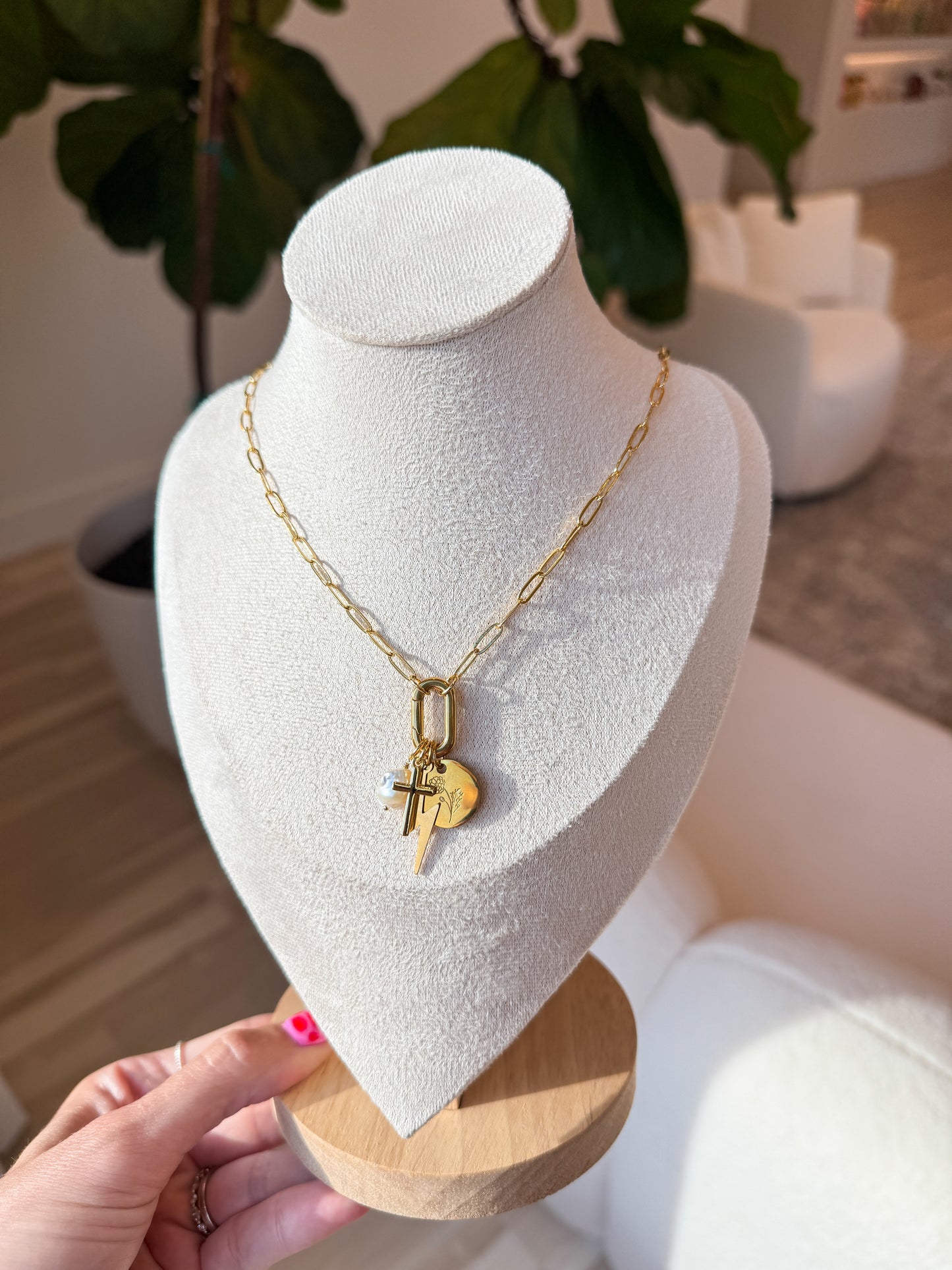 Birth Flower Charm