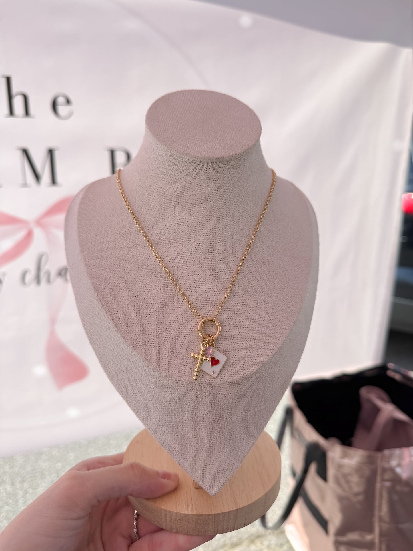 No. 12 — Geometric Circle Link Necklace