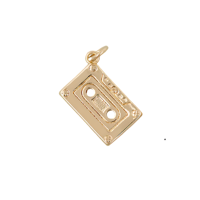 Cassette Tape Charm