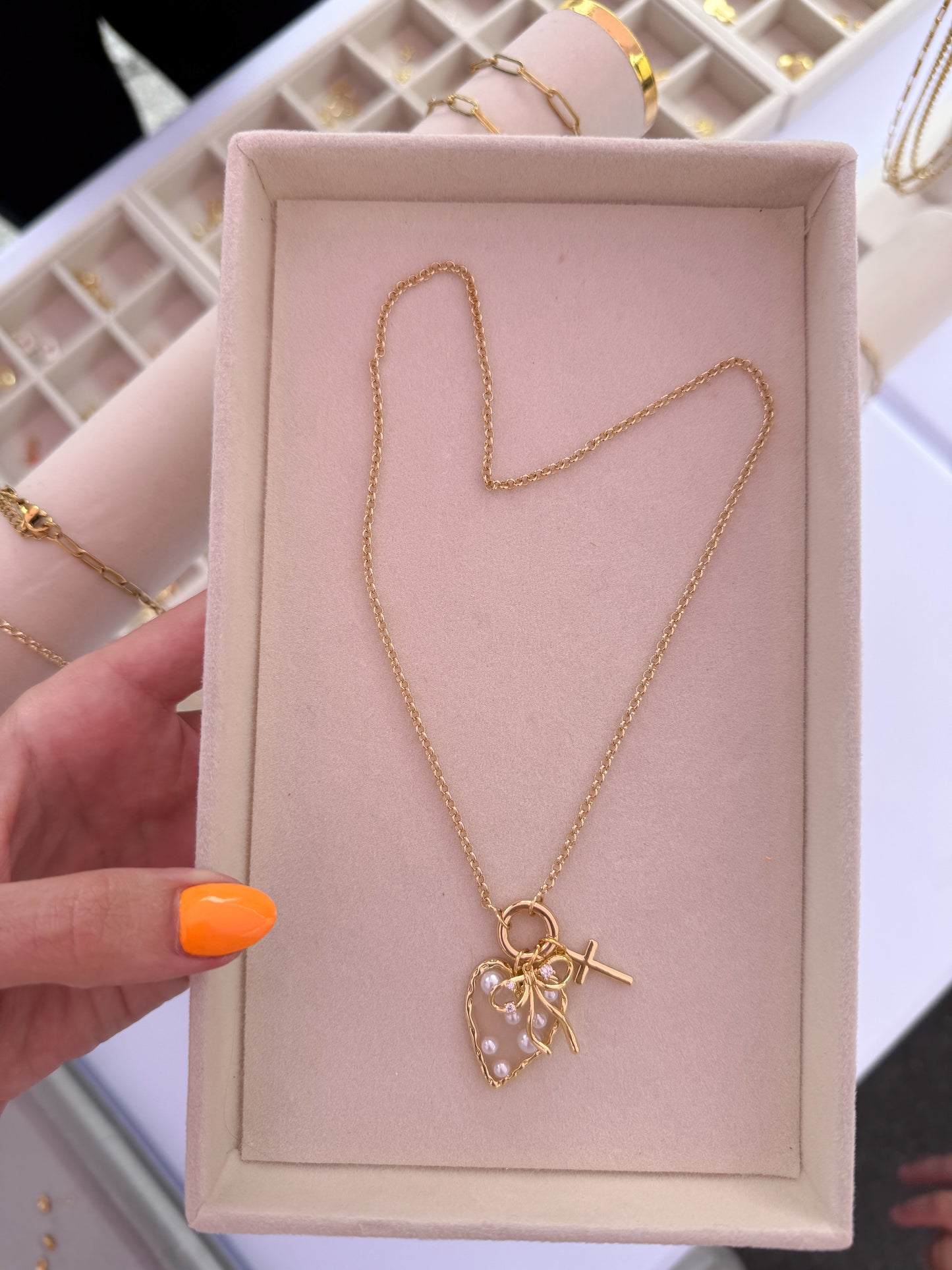 No. 12 — Geometric Circle Link Necklace