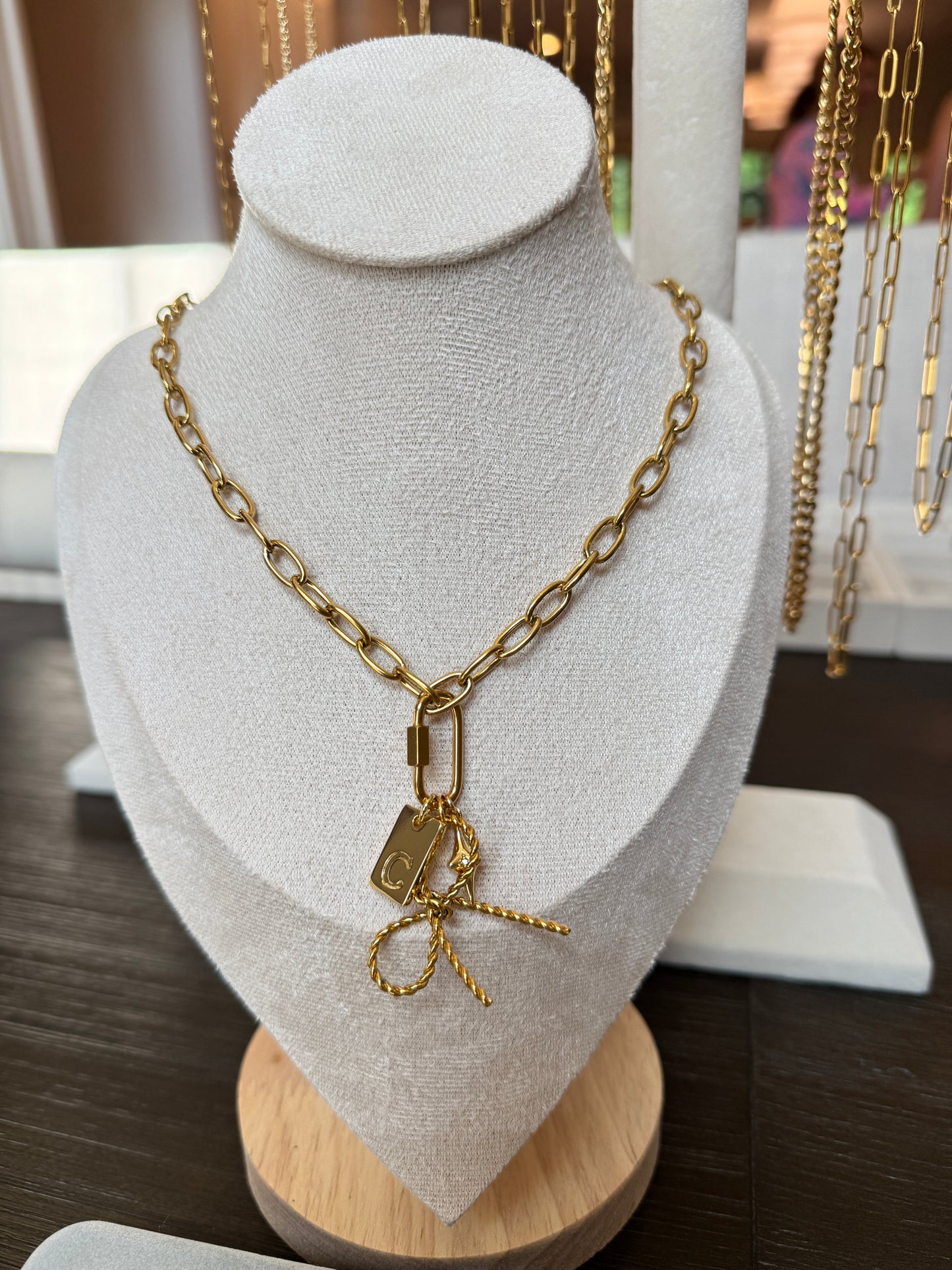 Large Rectangle Initial Charm