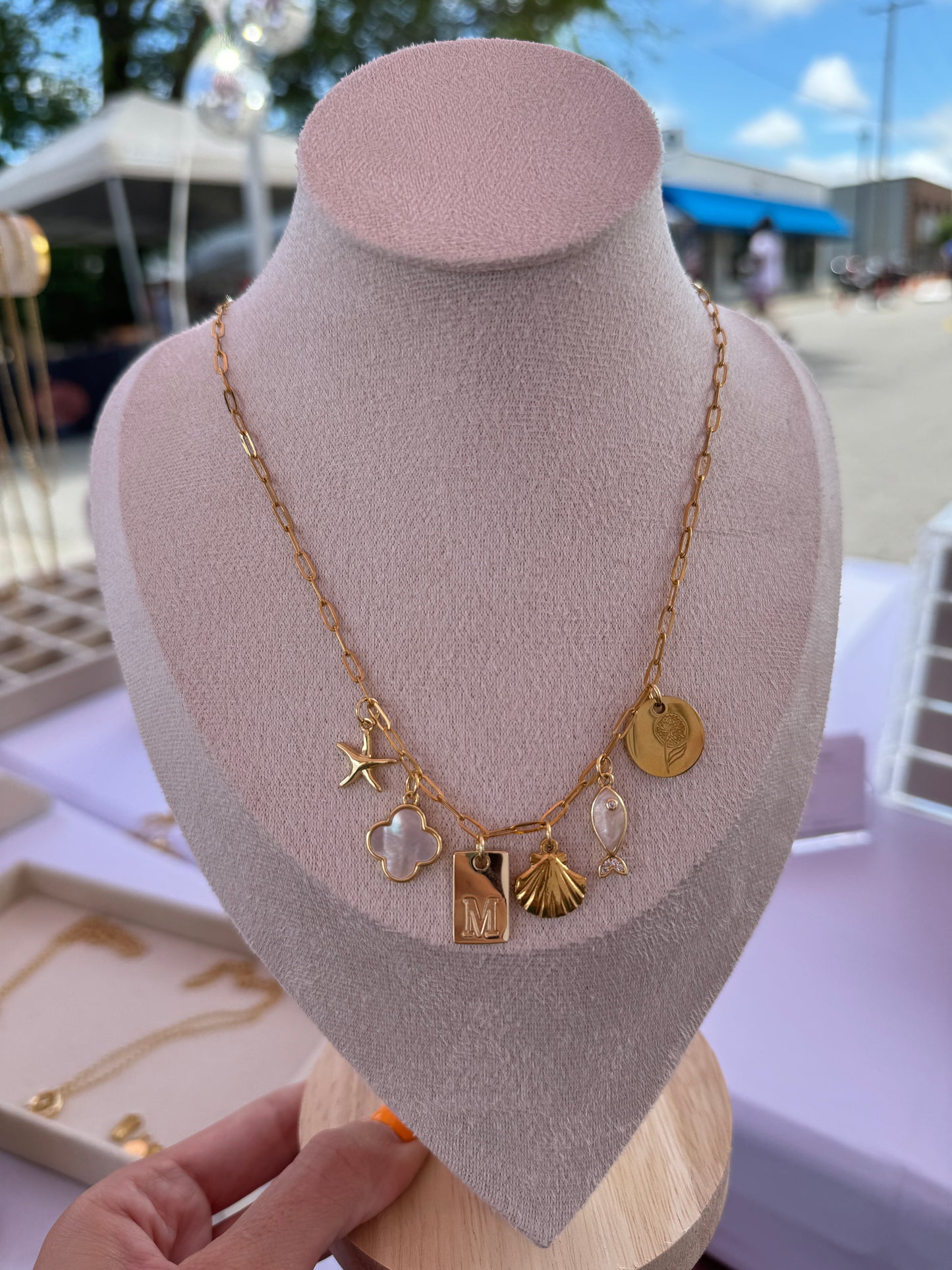 No. 1 — Dainty Paperclip Necklace