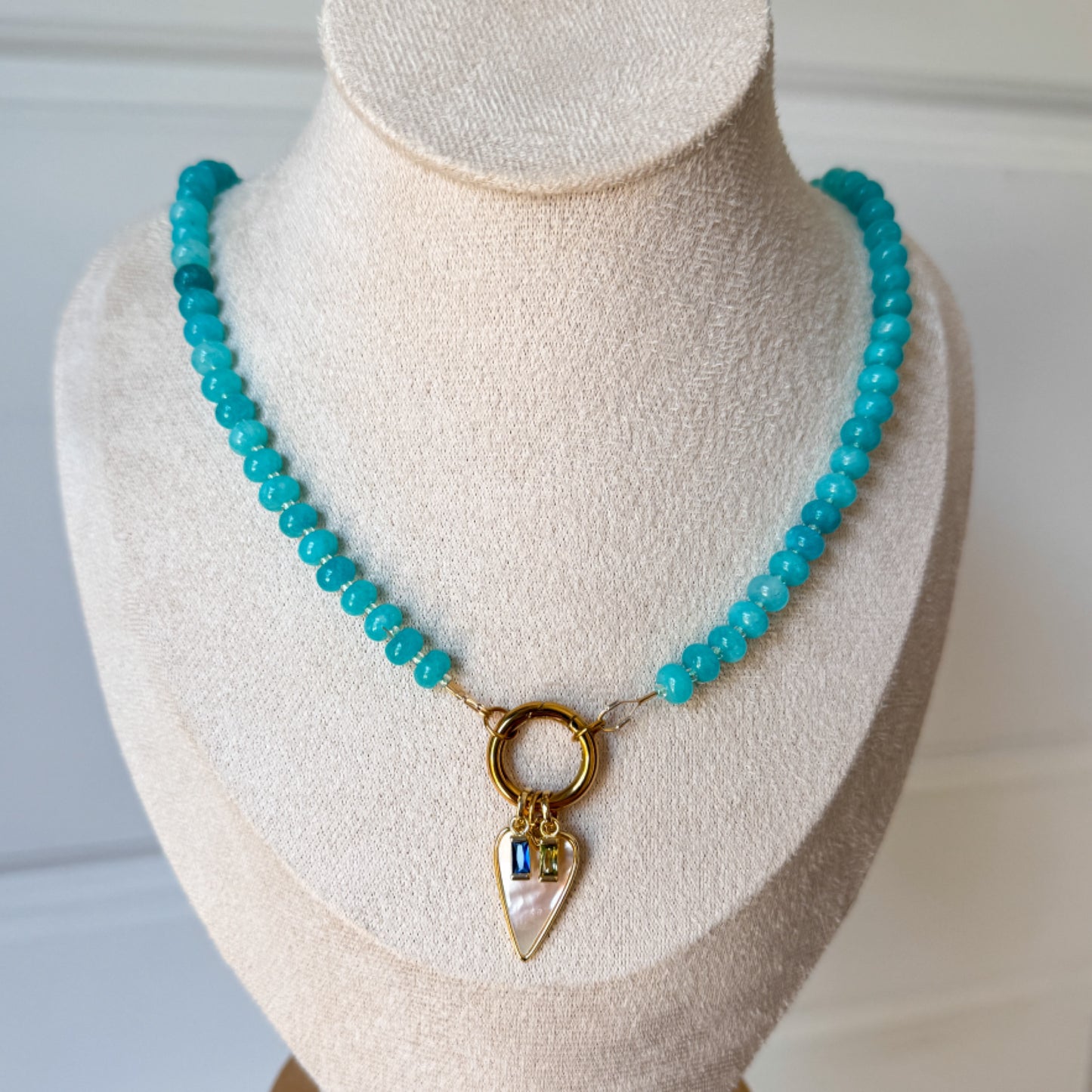 Custom Order: Gemstone Beaded Necklace