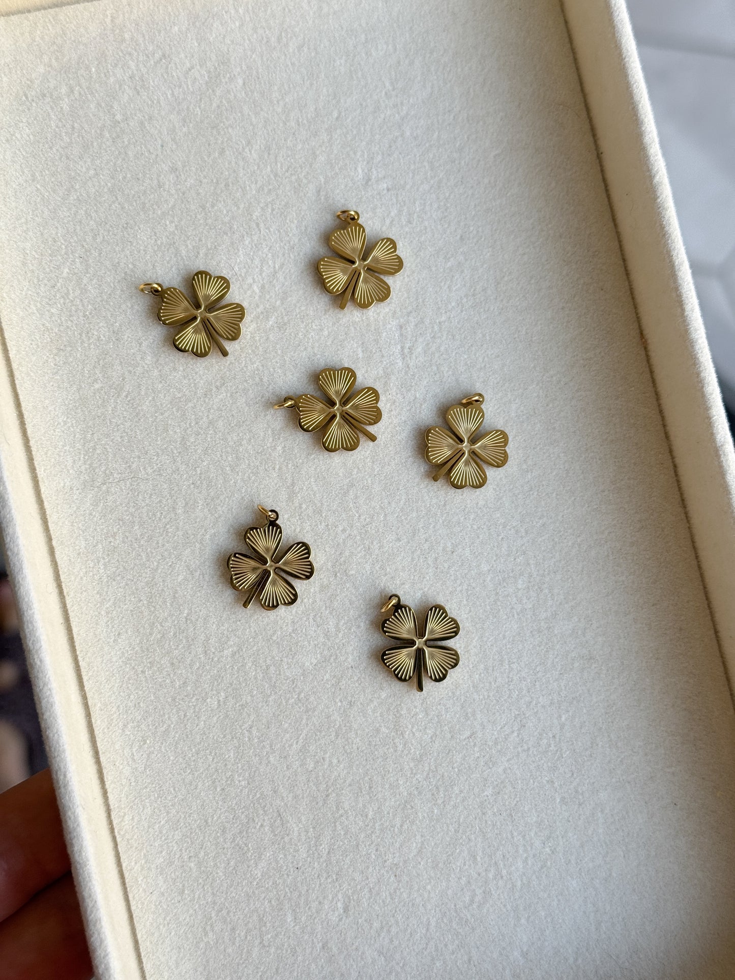 Four Leaf Clover Charm