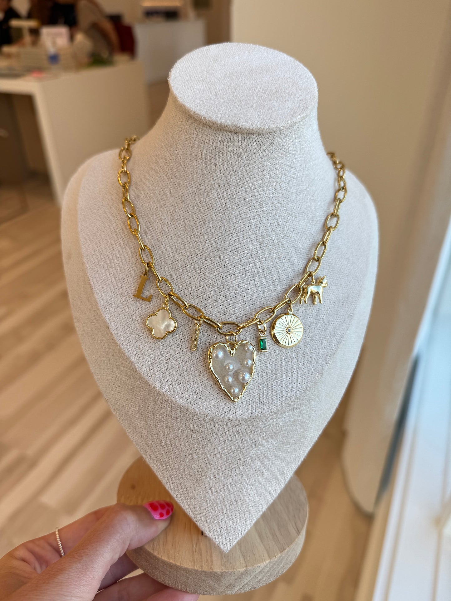 Birthstone Baguette Charm