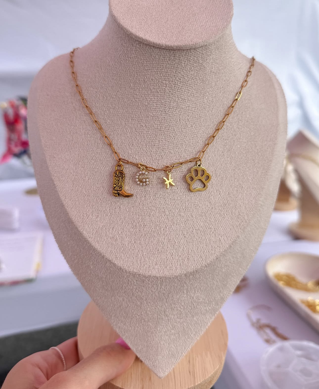 Paw Print Charms