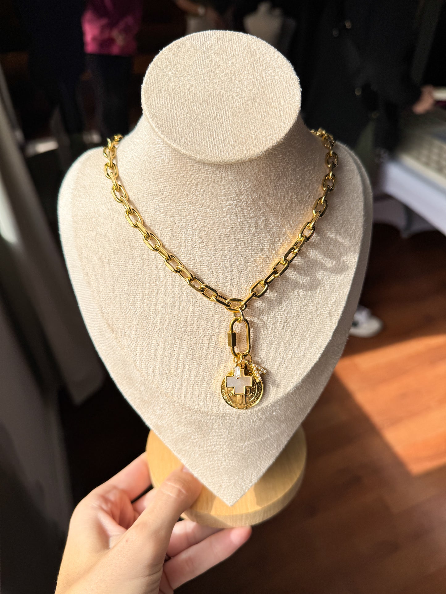 No. 8 — Chunky Oval Link Necklace