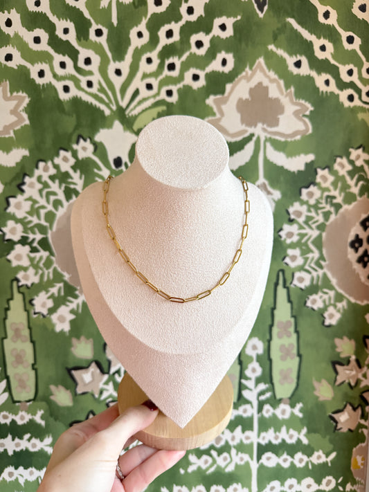 No. 2 — Medium Classic Paperclip Necklace